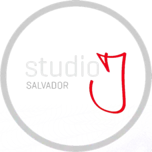 Logomarca oficial do Studio J - Especialista em Prótese Capilar em Salvador