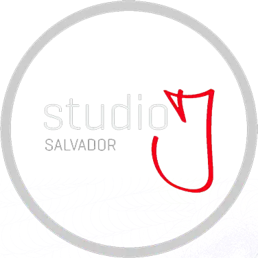 Logomarca oficial do Studio J - Especialista em Prótese Capilar em Salvador
